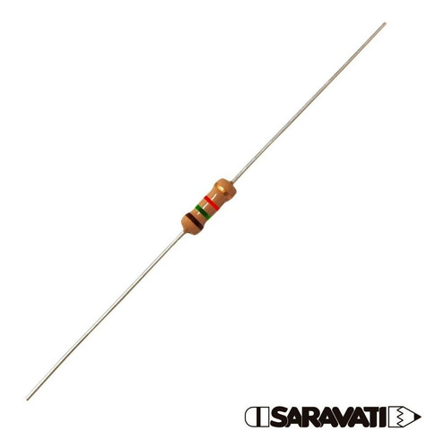 Kit 100 Unidades Resistor 1k5 5% (1/4w)