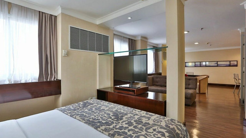 Imagem 2 de 15 de Flat Transamérica International Plaza Disponível Para Venda Com 29m² E 01 Vaga De Garagem - Sf29246