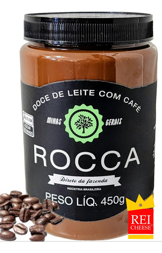 1 Doce De Leite Com Café Rocca- 16% Menos Açúcar