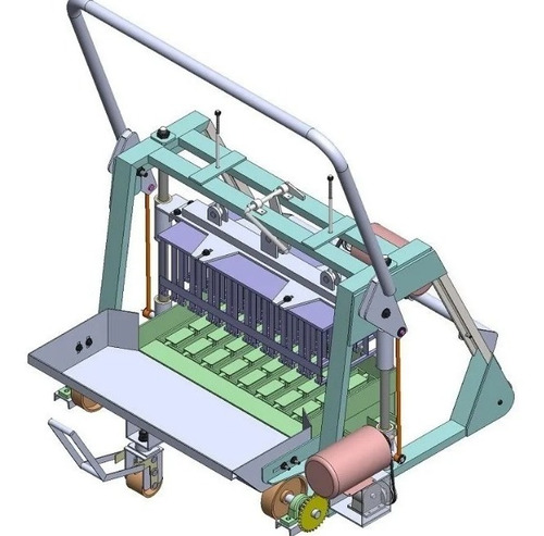 Planos Para Fabricar Maquina Bloquera Movil Tipo Ponedora 