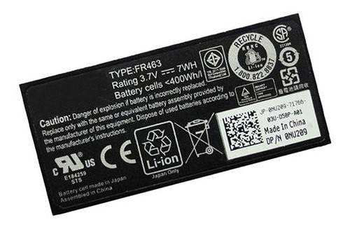 Bateria Fr463 Dell Poweredge Perc 5i 6i Poweredge 1950 2900 