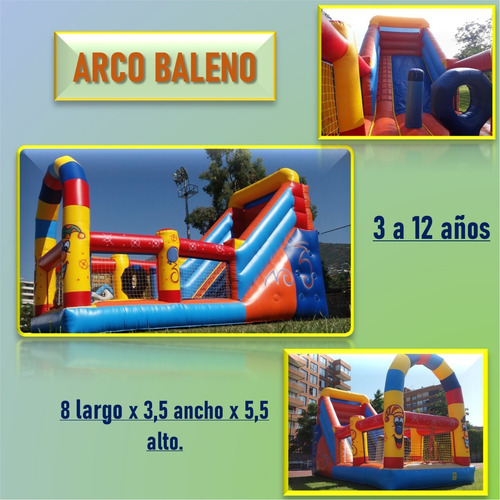 Imagen 8 de 9 de Arriendo De Juegos Inflables Tradicionales Y Acuáticos.