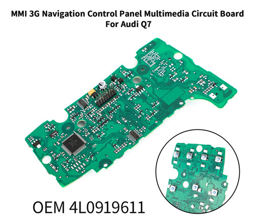 Placa De Circuito Del Panel De Control De Navegación Mmi 3g