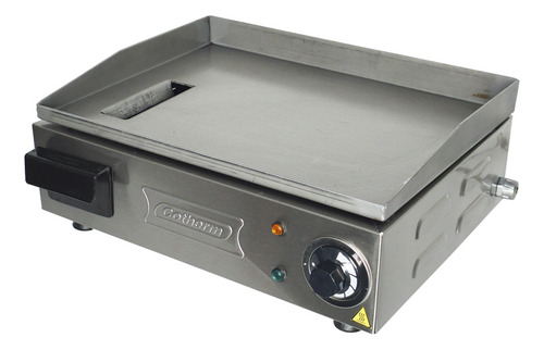 Chapa De Lanches Elétrica Industrial 1200w 220v Cotherm 2522 Profissional Inox