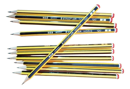 Lapiz Negro Staedtler Noris Hb; Pack X 4 Negro/grafito
