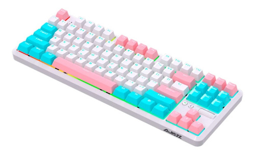 Imagen 5 de 5 de Teclado Mecánico Rgb Inalámbrico Hotswap Red Switch - Ajazz