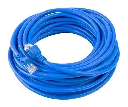 Cable Rj-45 Cable Azul Para Redes Domésticas Y De Oficina 5m