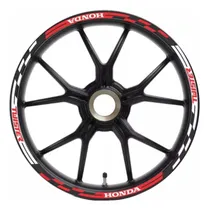 Comprar Calcos Para Llantas Honda Cbx 250 +2 Calcos Honda P Barrales
