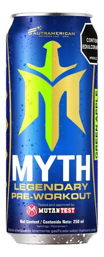 Myth Legendary Pre-workout Unid - mL a $27