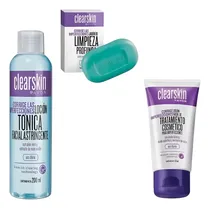 Comprar Set De Limpieza Facial Clearskin Avon Puntos Negros Imperfec