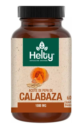 Suplemnto Helty Pepa De Calabza 1000 Mg