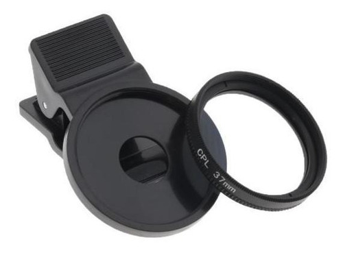 4 Lente Cpl Universal Para Teléfono De 37 Mm Con Soporte De