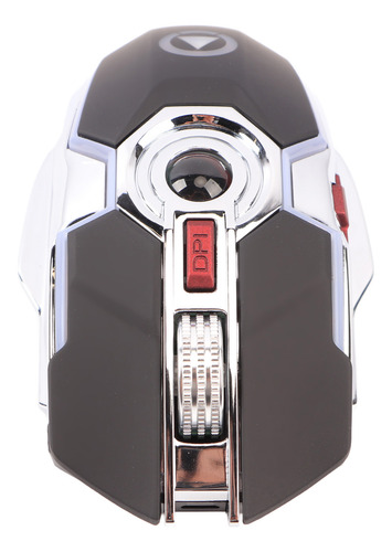 Ratón Para Juegos Rgb, Receptor Usb Inalámbrico, Ergonómico,