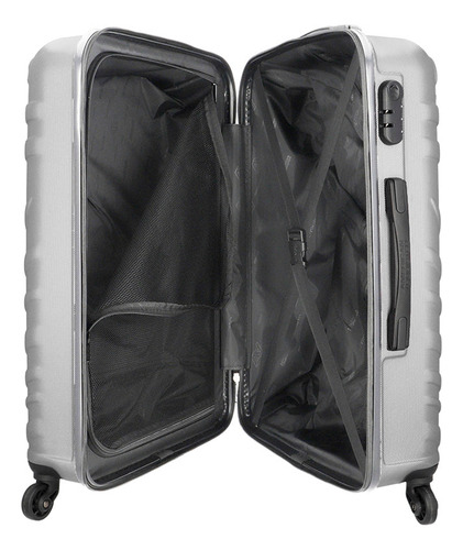 Valija American Tourister Tesa Plateado Grande