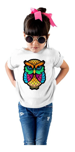 Ropa Para Niños/bebes De Buho Mandala Pintado Economica