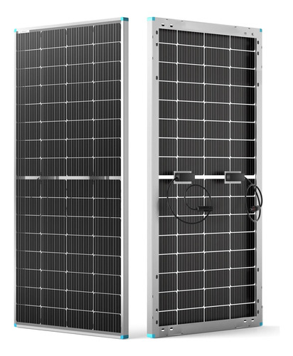 Rengy - Panel Solar Bifacial De 220 W, Módulo Solar Monocris