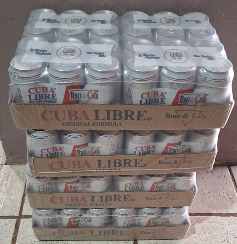 Cuba Libre Lata 24x350ml Sabor Ron Cola American Lager