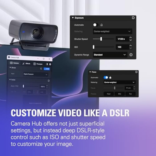 Elgato Facecam Mk.2 - Cámara Web Full Hd Premium