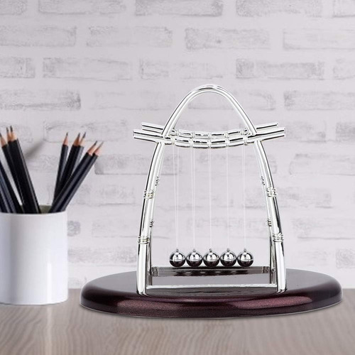 Bolas De Equilibrio Newton Cradle De Fdit Classic, 5 Bolas D