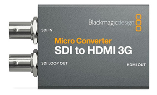 Micro Converter Sdi To Hdmi 3g Convcmic/sh03g De Blackmagic