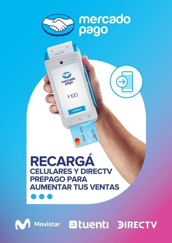 Imagen 9 de 10 de Mercado Pago Point Smart C/chip Celular Plan Gratis - Posnet