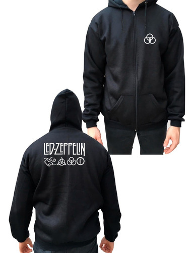 Campera Led Zeppelin John Bonham Algodon Frisado Unisex