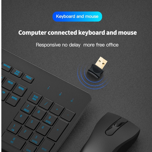 Imagem 5 de 8 de Mini Micro Adaptador Bluetooth Pc Computador Notebook 5.0