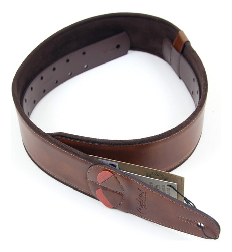 Correa De Guitarra Mojo Charm/brown Right On  Straps Po...