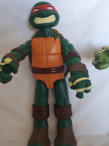 Leonardo Y Rafael 27 Cm. Playmates Tmnt Tortugas Ninja (Usado)