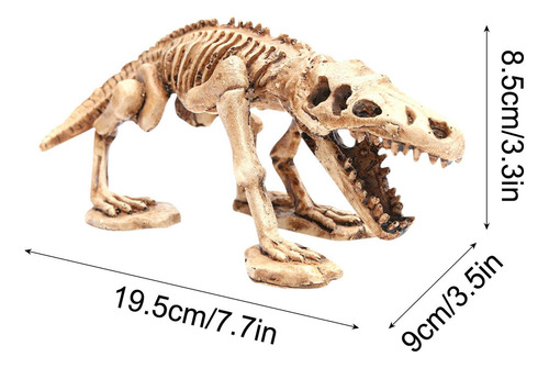 Zh Sroje B Ornament Aquarium Of Dinosaur Skeleton Aquarium