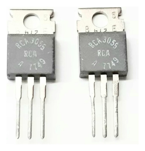 3055 Rca3055 (packx3 ) Transistor 10a 100v To220 Npn