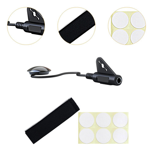 Entre Em Contato Com O Microfone Piezo Pickup Com Padrão
