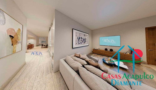 Cad Live Aqua 1906. Terraza, Alberca Privada, Jacuzzi Y Vista Frontal Al Mar