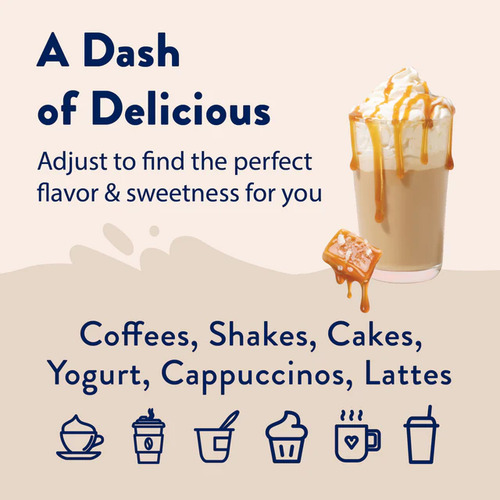 Jordan's Skinny Syrups Salted Caramelo Jarabe Para Cafe375ml
