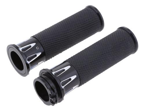 Tg Empuñaduras De Manillar Cromado De 2x1 25 Mm Para Harley