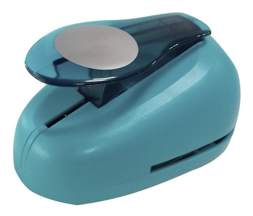 Cortador perforador de papel Eva, 45 mm, redondo, agujero circular, forma circular, color azul