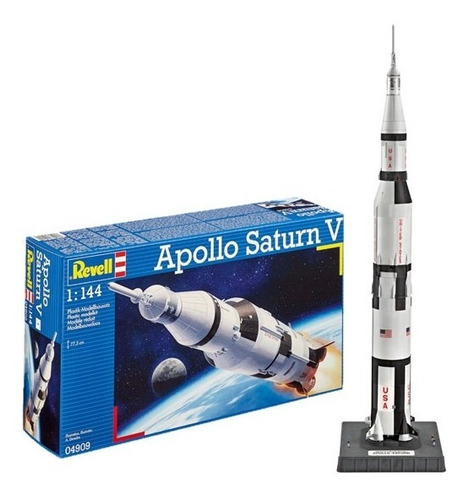 Saturno 5 - Missão Apollo - 1/144 Kit Revell 04909