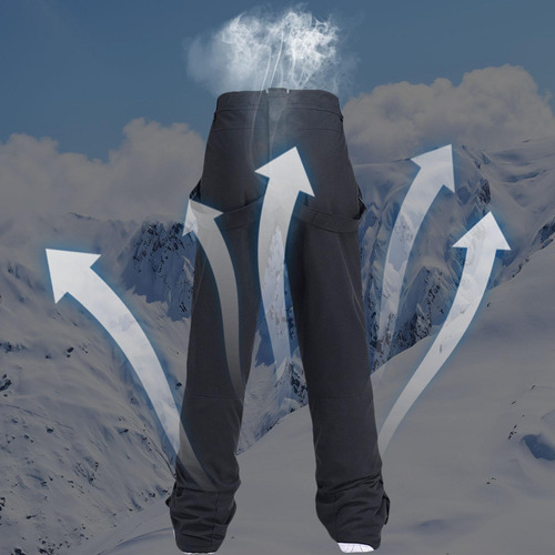 Pantalones Con Peto Para La Nieve Pantalones Impermeables S