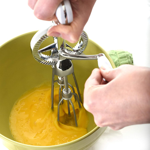 Norpro Mezclador De Acero Inoxidable Estilo Manivela Clásico