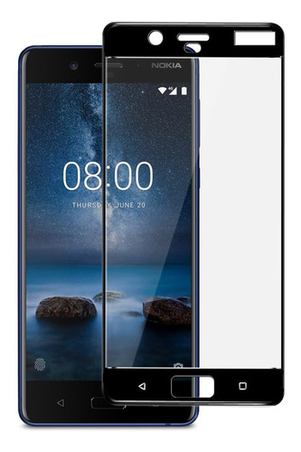 Vidrio Templado Completo Para Nokia 8