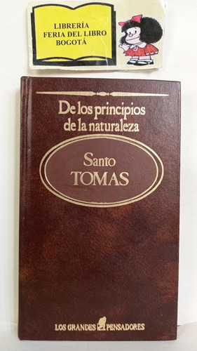 Principios De La Naturaleza - Santo Tomas - 1983 - Sarpe