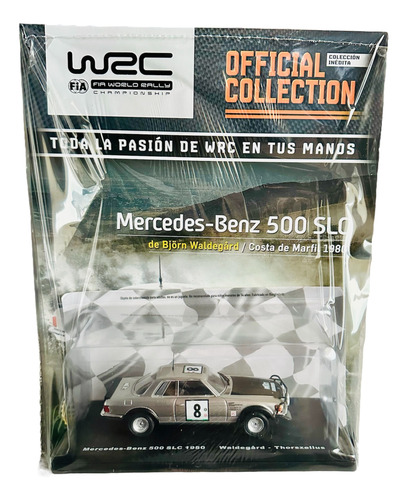 Coleccion Rally Salvat N° 75 Mercedes-benz 500 Slc 1980