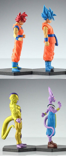 Dragon Ball Super - Kit Com 4 Personagens