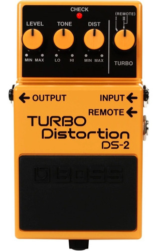 Pedal Boss Ds 2 Turbo Distortion Dupla Distorçao P/ Guitarra