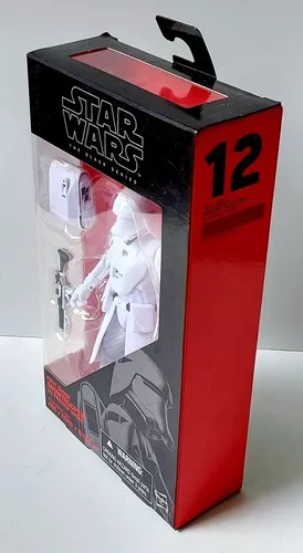 2 peças de xadrez Star Wars Snowtrooper (peão preto) e