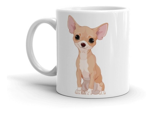 Taza De Perro Chihuahua Personalizada