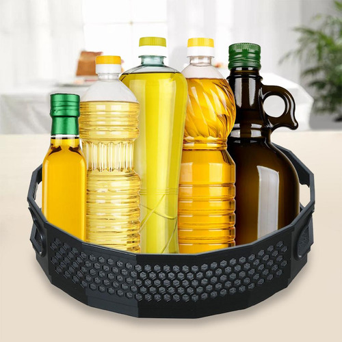 Organizador De Maquillaje Cosmético De De Bandeja Negro L