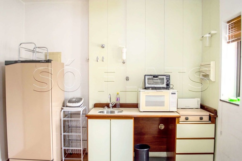 Imagem 2 de 15 de The Plaza - Flat Próximo A Av Paulista 1 Dormitório 45m² Com Sacada - Sf32560