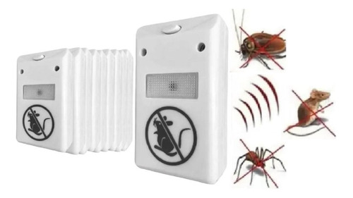 Repelente Ultrasonido X10 Ratas Ratones - Protección Eficaz