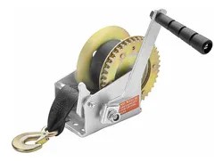 Comprar Guincho Manual Com Catraca E Fita De 8m 1200 Lb Para Arraste no Mercado Livre